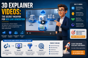3D Explainer Videos: The Secret Weapon for B2B Lead Generation